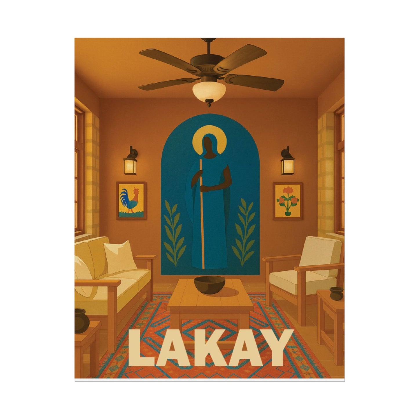 Ayiti Preservation Interior - ACT Collab - Rolled Posters