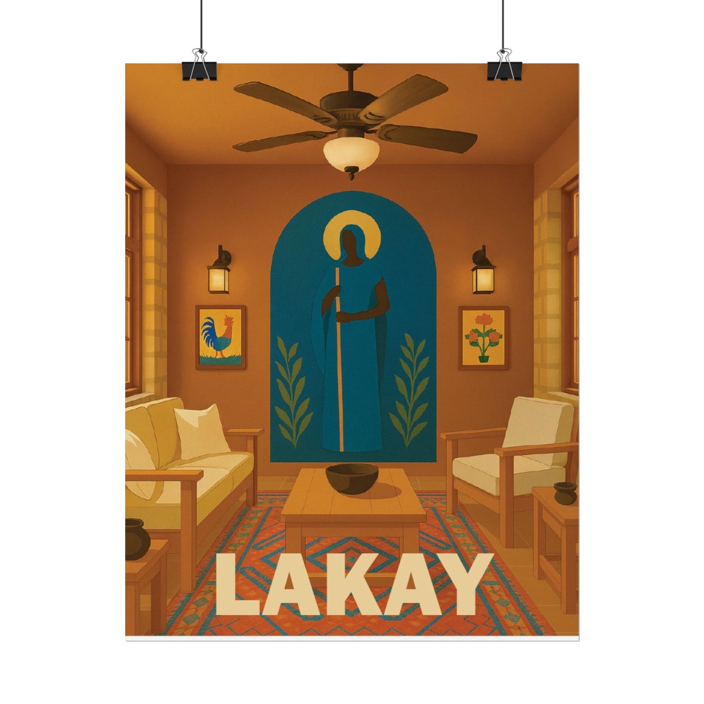 Ayiti Preservation Interior - ACT Collab - Rolled Posters
