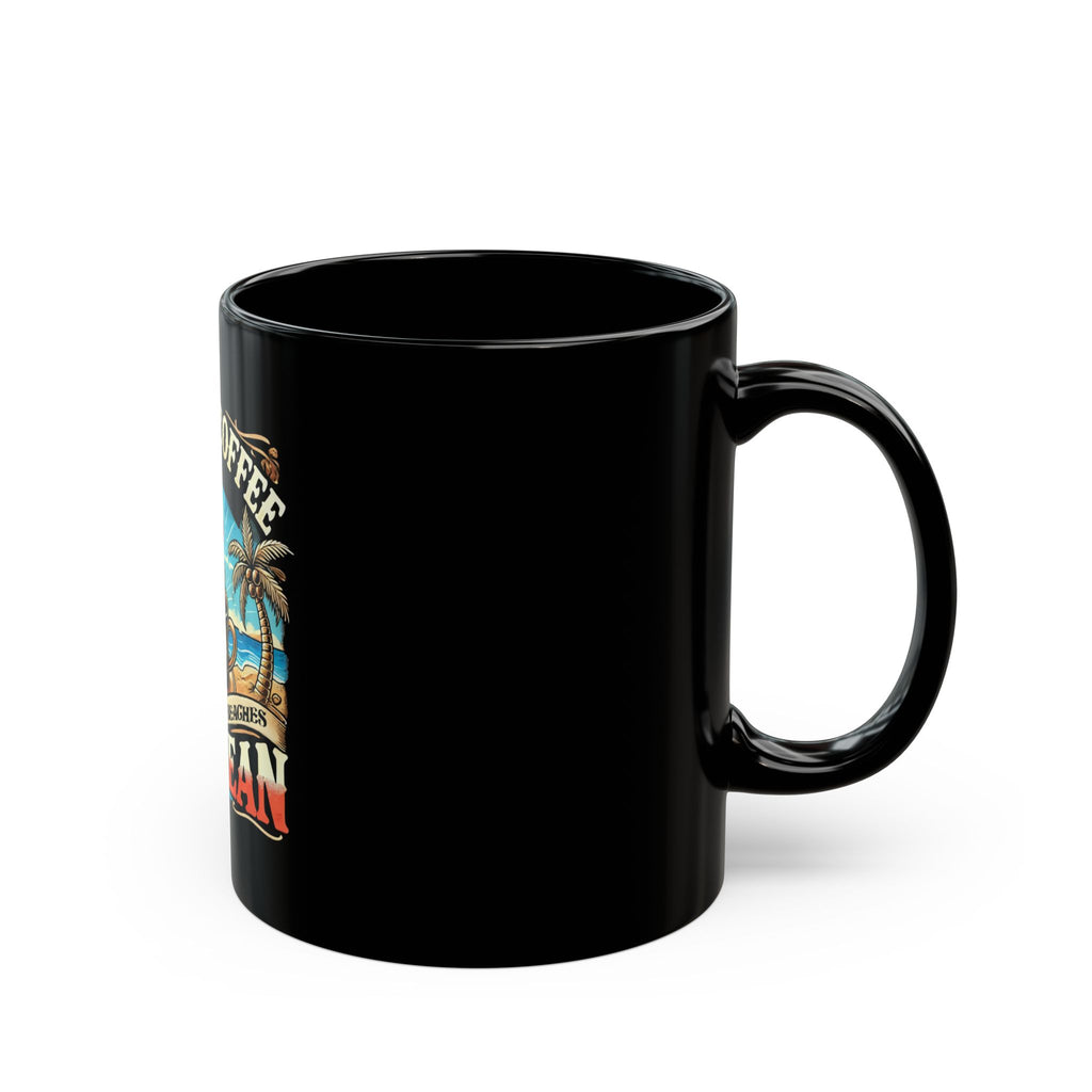 I LIKE MY COFFEE Black Mug (11oz, 15oz)