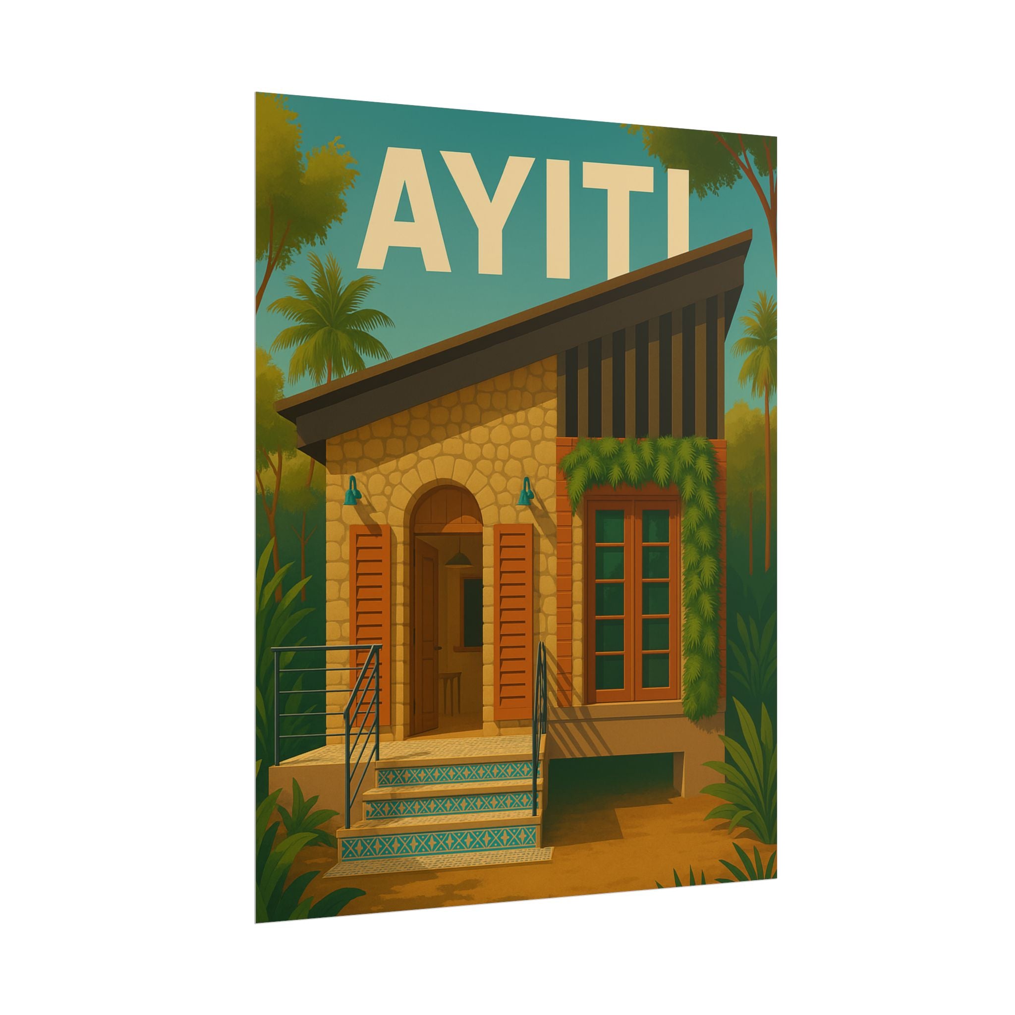 Ayiti Exterior  - Rolled Posters